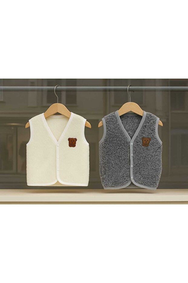 2-Pack Welsoft Baby Kids Snap Fastener Vest