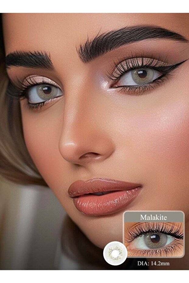 Freshlady Colored Lenses Malakite 14.20mm Yearly Disposable for Daily Wear
