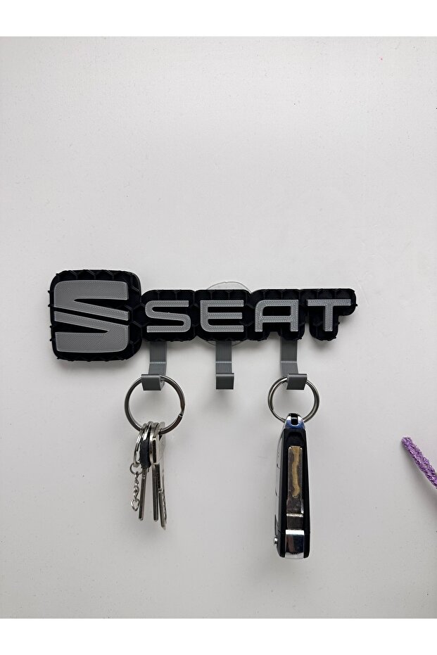 3D Printing Decorative Seat Logo Model Key Hanger