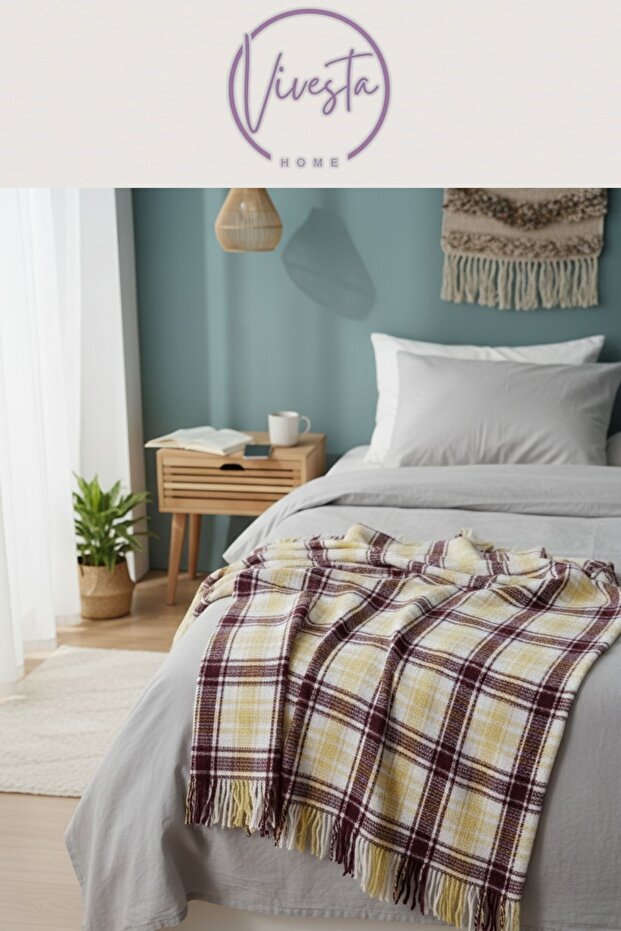 Scotch Blanket 180×220 cm – Luxurious, Soft and Warm Comfort Blanket
