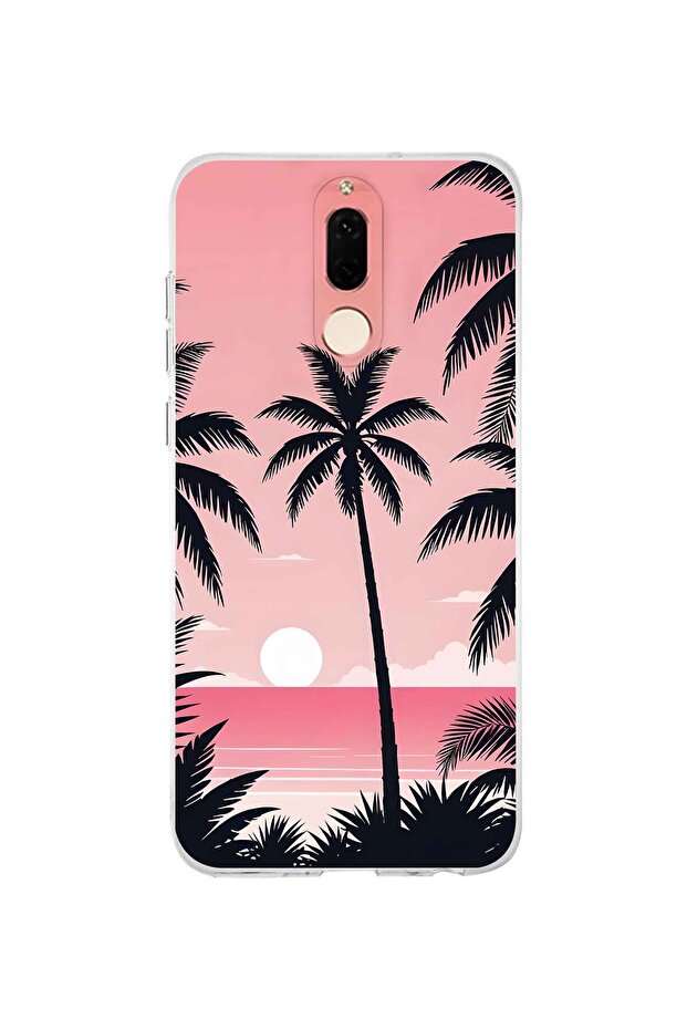 حافظة هاتف شفافة متوافقة مع هاتف Huawei Mate 10 Lite - 1