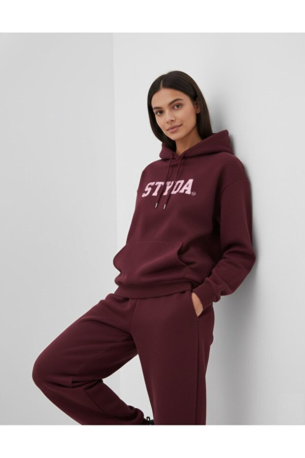 Kırmızı Sweatshırt - 1