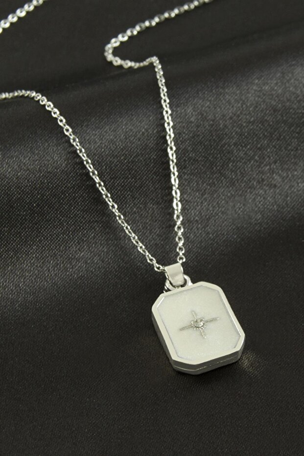 Star Enamel Necklace