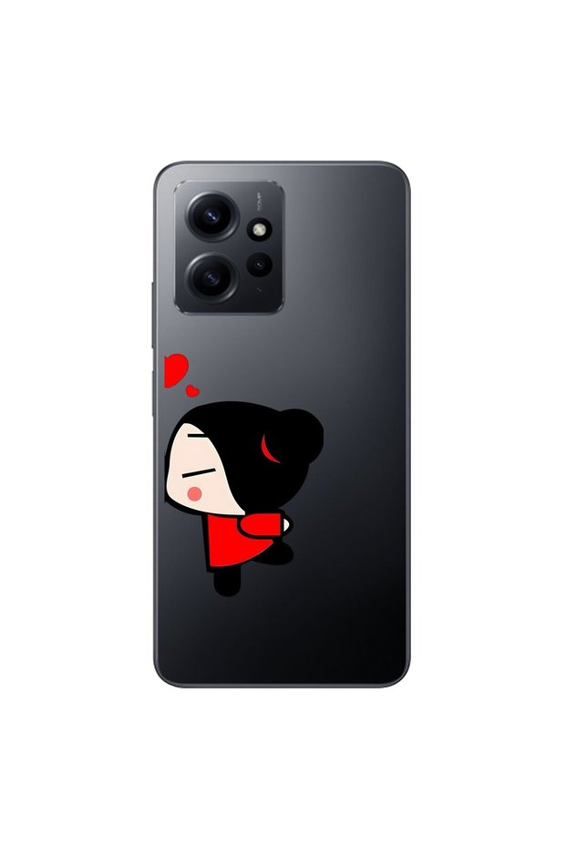 Xiaomi Redmi Note 12 Compatible Transparent Case Couple Garry 2 Designs