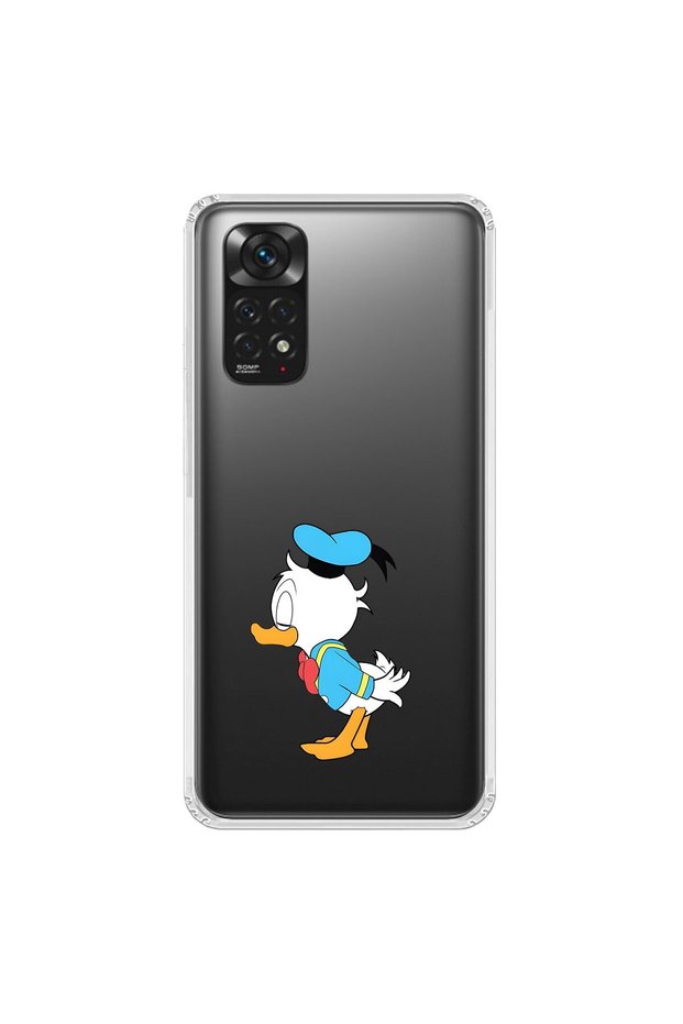 Xiaomi Redmi Note 11 Compatible Transparent Case Couple Duck 2 Designs