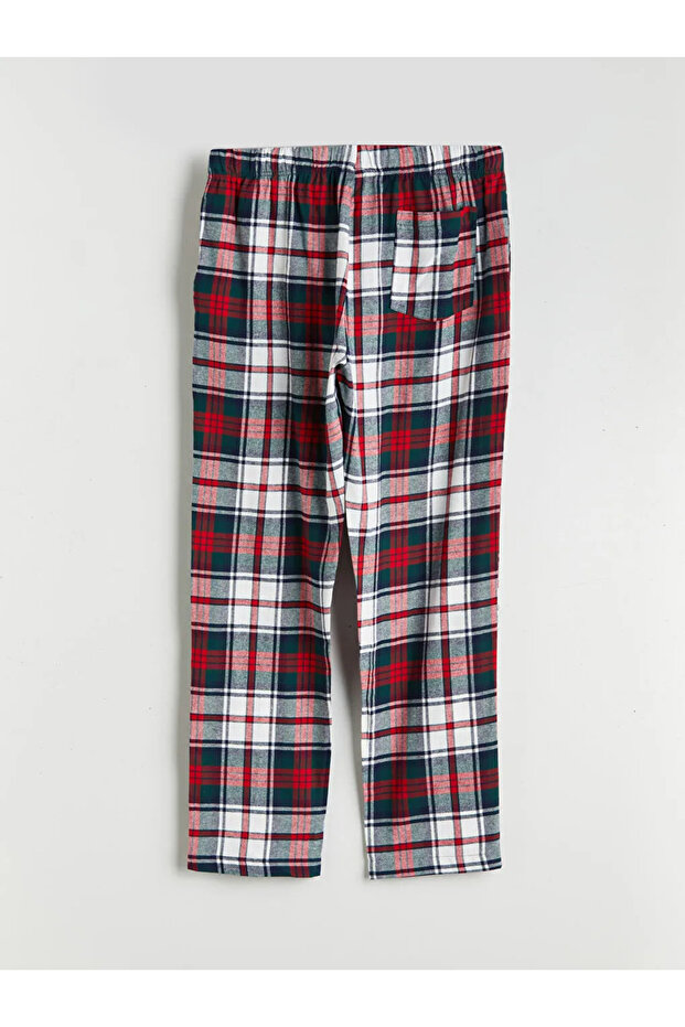 Standard Pattern Plaid Men's Pajama Bottom