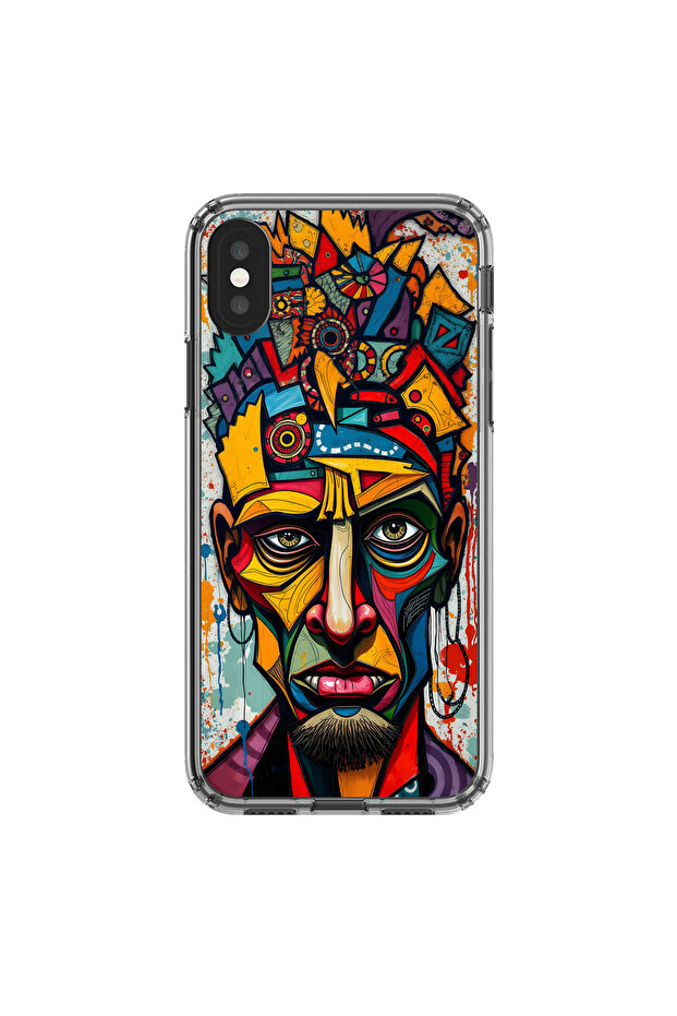 حافظة شفافة متوافقة مع هاتف iPhone XS Max بتصميم الجدول 1 - 1