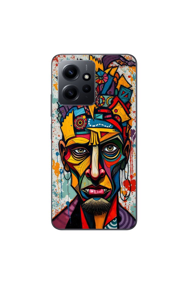 حافظة شفافة متوافقة مع هاتف Xiaomi Redmi Note 12 بتصميم الجدول 1