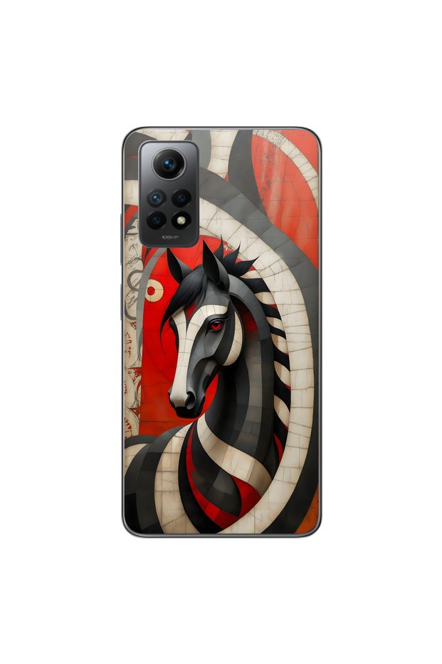 حافظة شفافة متوافقة مع هاتف Xiaomi Redmi Note 12 Pro تحتوي على 5 تصميمات