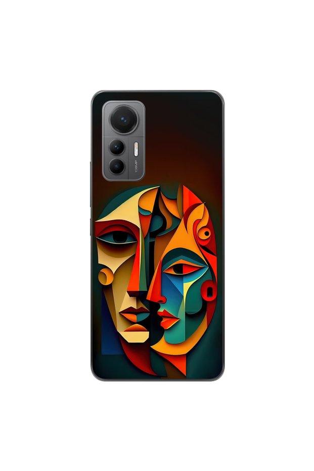 حافظة شفافة متوافقة مع هاتف Xiaomi Mi 12 بتصميمات تابلت 6