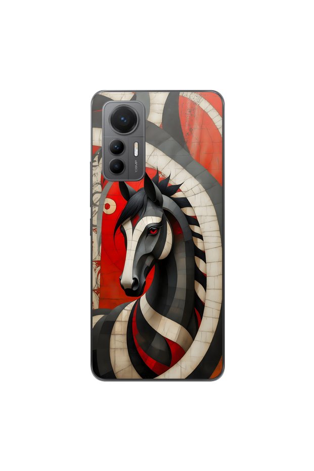 حافظة شفافة متوافقة مع هاتف Xiaomi Mi 12 تحتوي على 5 تصميمات