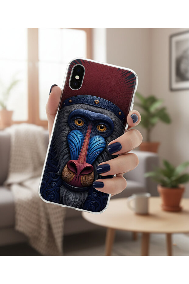 حافظة شفافة متوافقة مع هاتف iPhone 8 Plus تحتوي على 4 تصميمات - 3