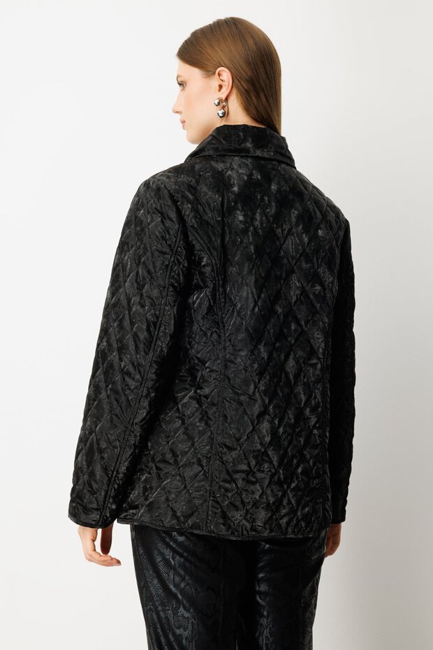 Torba Cepli Kapitone Mont Siyah - 8