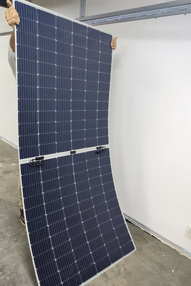 450W Monokristal Halfcut Flexible - Esnek Güneş Paneli Marin Tipi Solar Panel - 8