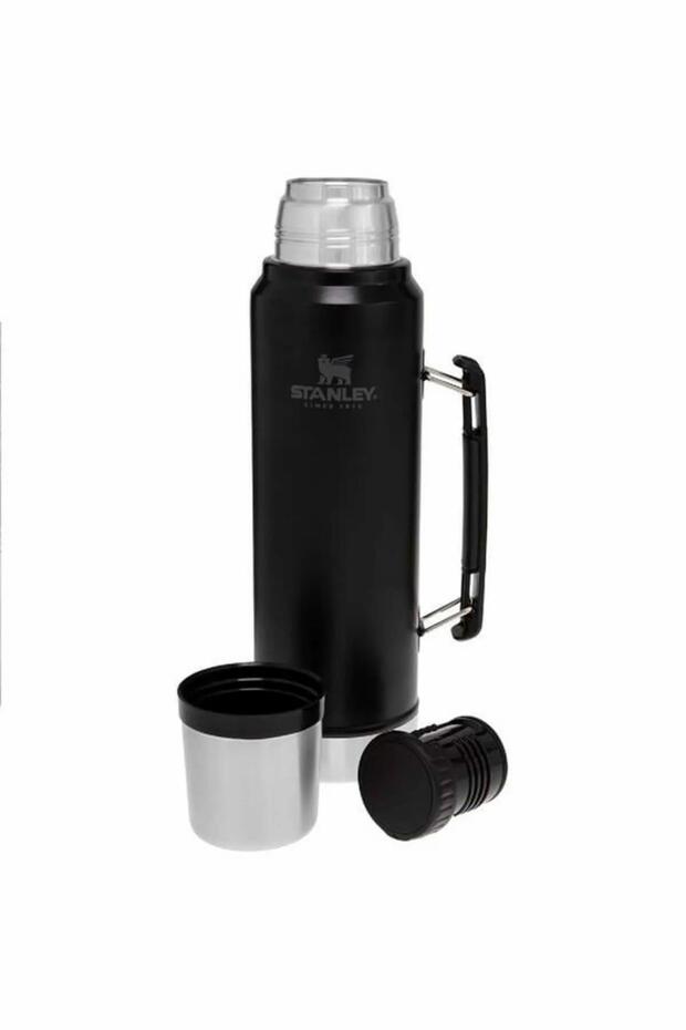 1.1QT Klasik Vakumlu Çelik Termos 1 Lt 1 LT - Siyah 10-08266-002 - 3