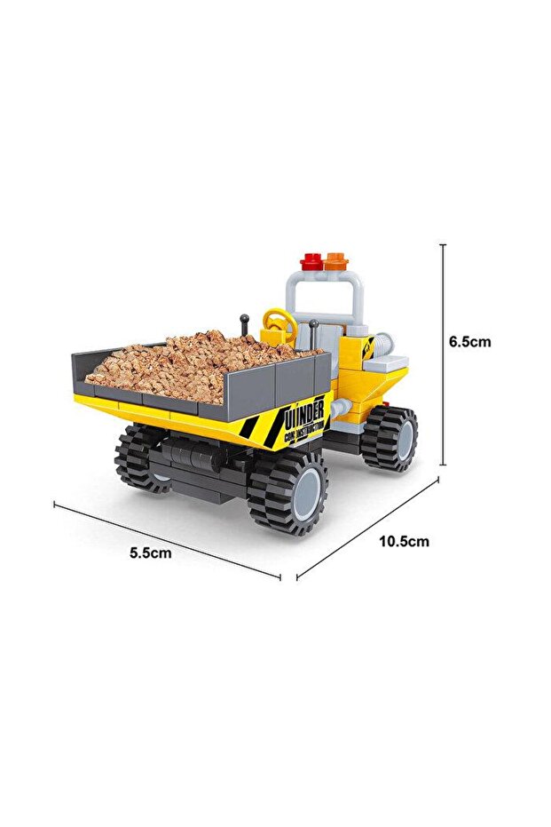 İnşaat Seti 89 Parça Yapı Blok Set - 3