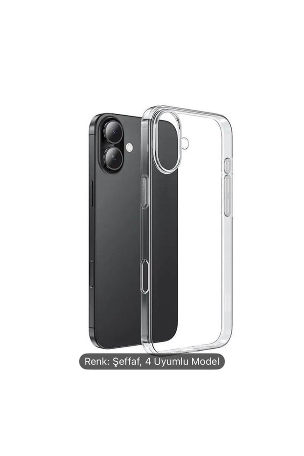 iPhone 16 Plus Compatible Hard Non-Yellowing Pc Mica Back Case Phone Cover
