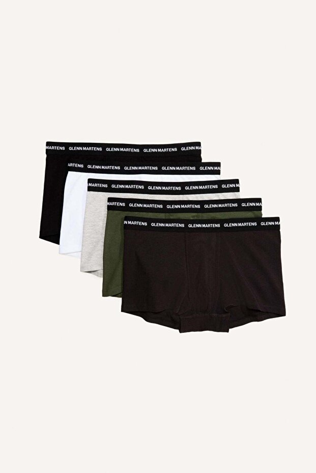 مجموعة من 5 سراويل قصيرة - 3