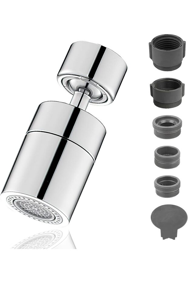 Faucet attachment, Generic, 360° adjustable extension, two modes - 1