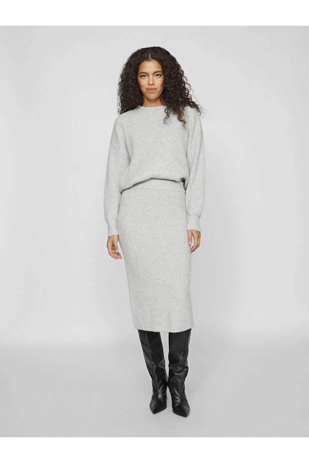 Bleistiftrock Strick - 5