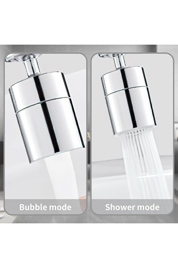 Faucet attachment, Generic, 360° adjustable extension, two modes - 5