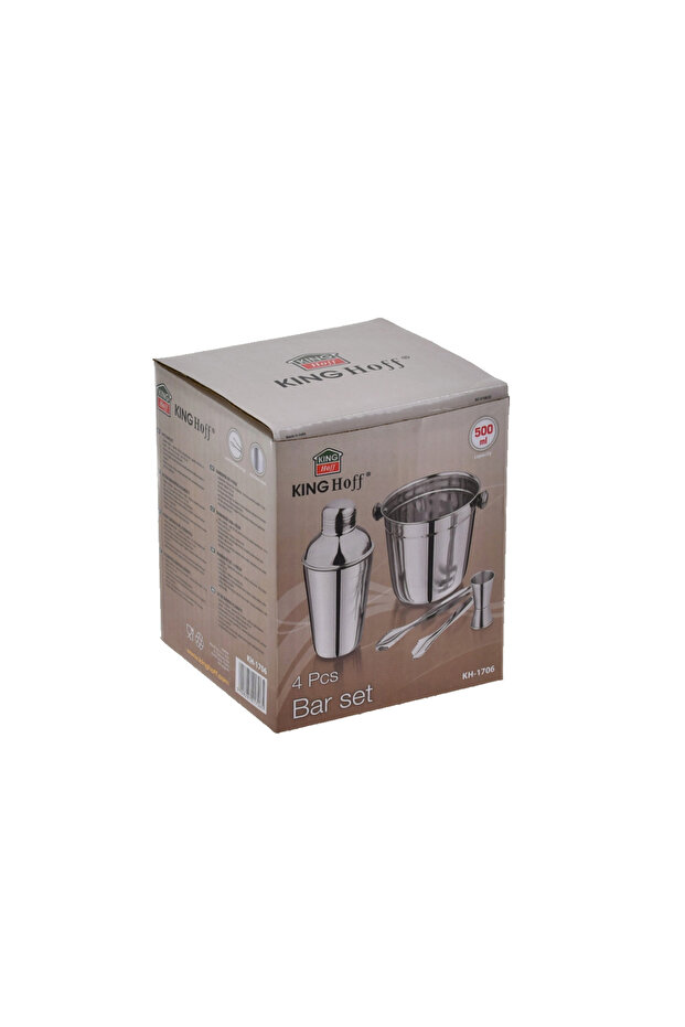 Bartender utensil set, 4 elements, steel, - 7