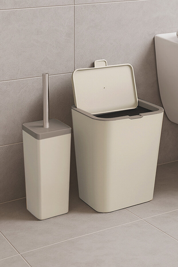 Flip 2'li Banyo Seti - Bej - 5