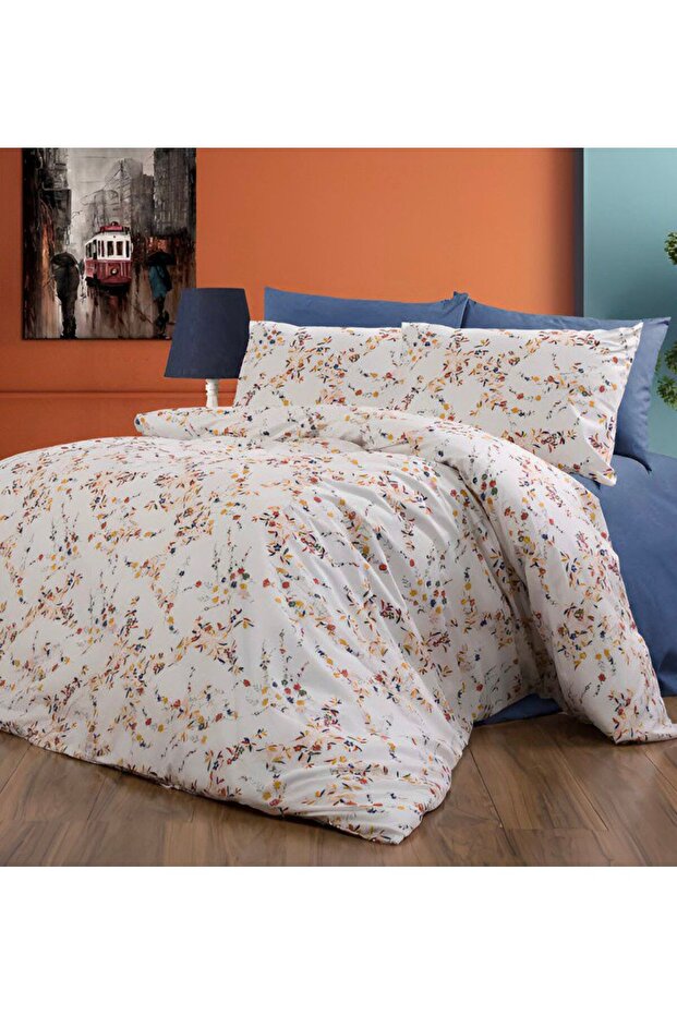 Double Bedding Set with Pattern (Dowery, Engagement, Bohça, Everyday, Bed)