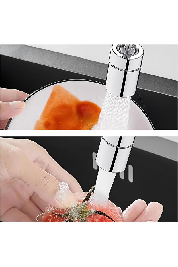 Faucet attachment, Generic, 360° adjustable extension, two modes - 7