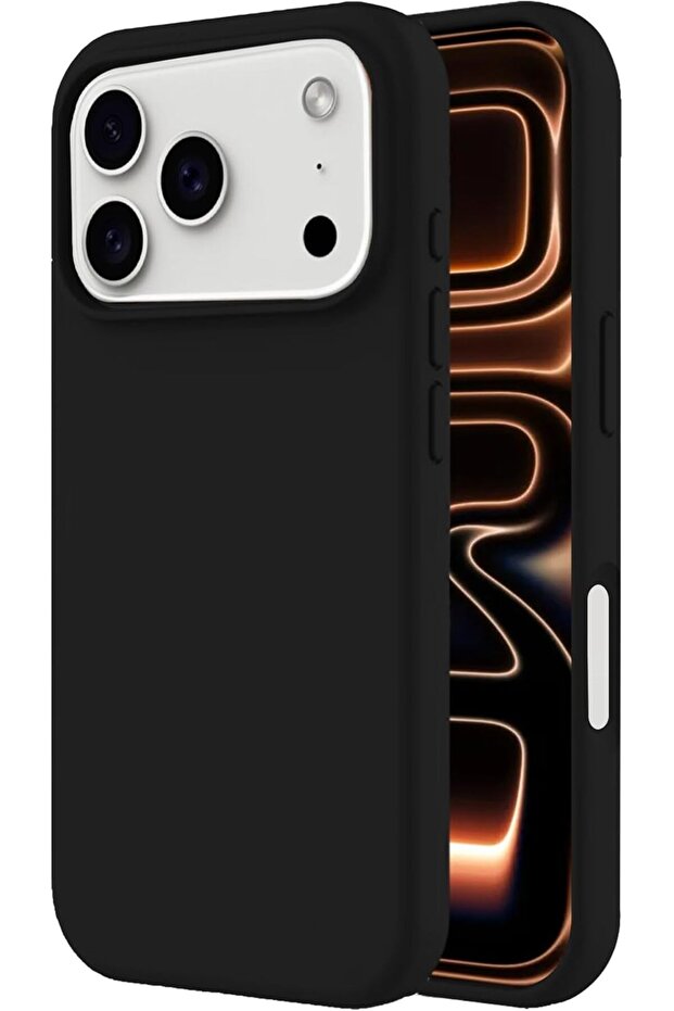 Silicone Case for iPhone 17 Pro Max (Black)
