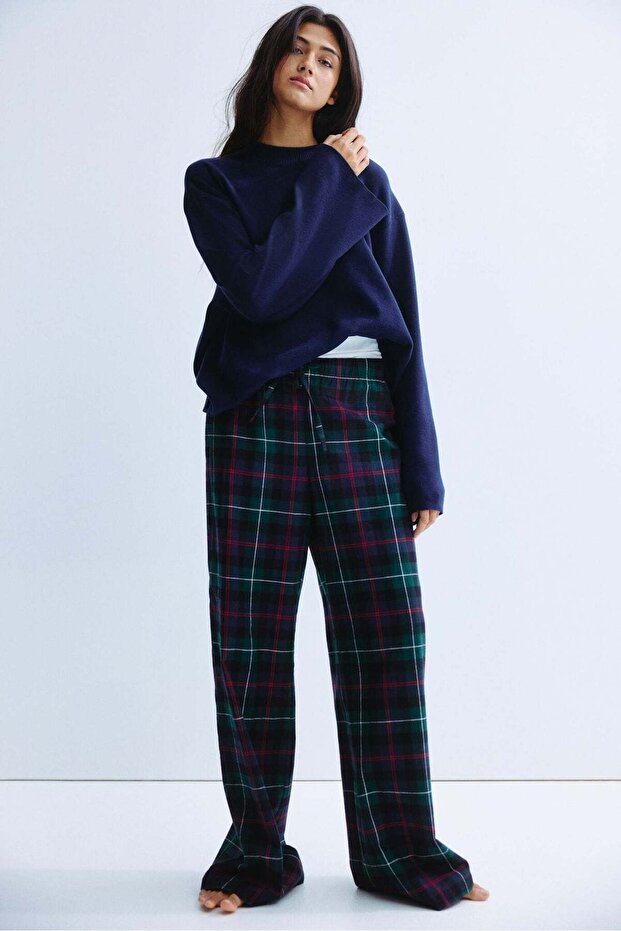 Cotton pyjama bottoms