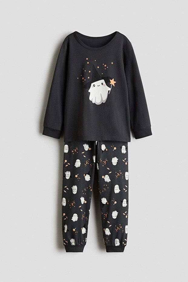 Printed cotton pyjamas