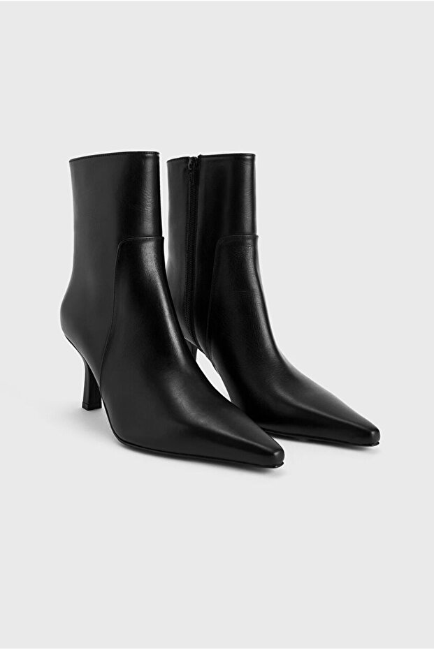 Topuklu Sivri Burun Bot - 2