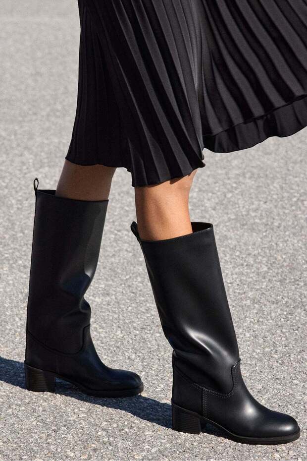 Knee-high boots