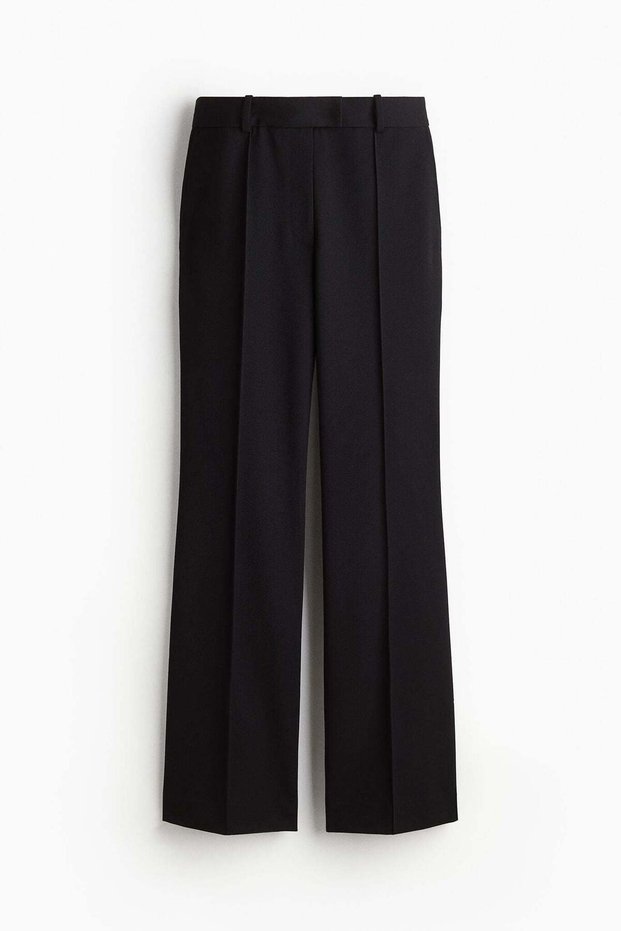 Tailored wool trousers