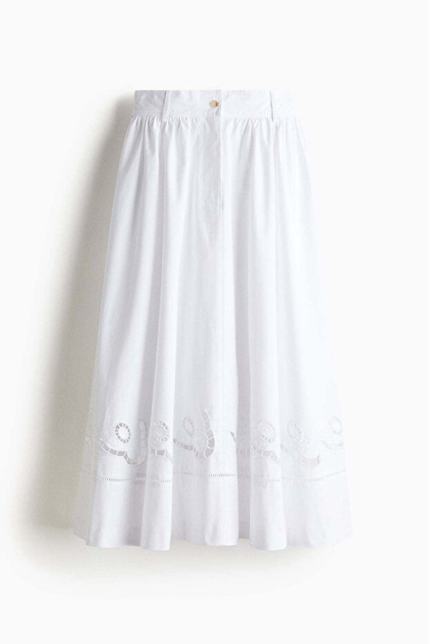 Broderie anglaise skirt
