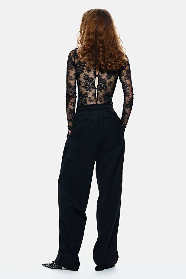 بنطلون من مزيج الصوف - 4