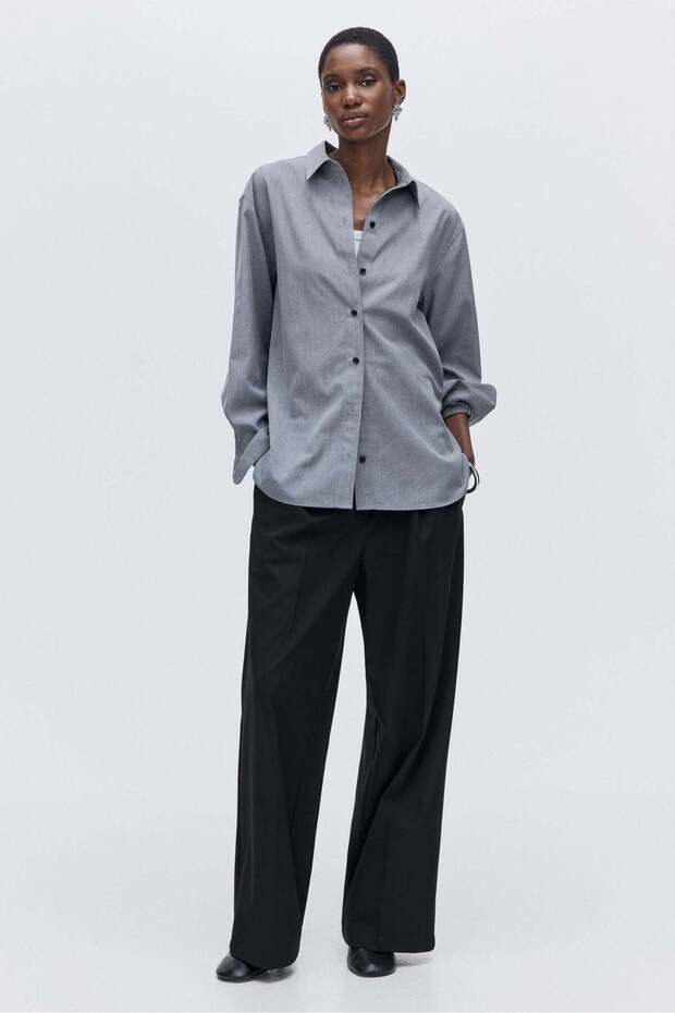 Tailored pull-on trousers