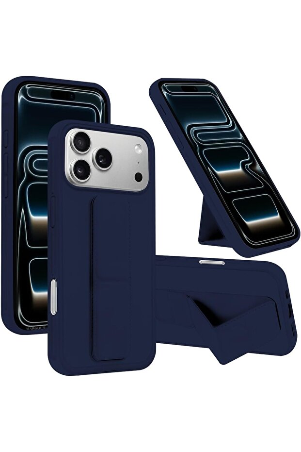 For iPhone 17 Pro Case Cover Finger Grip Holder Phone Car Magnetic Multi-function Shockproof