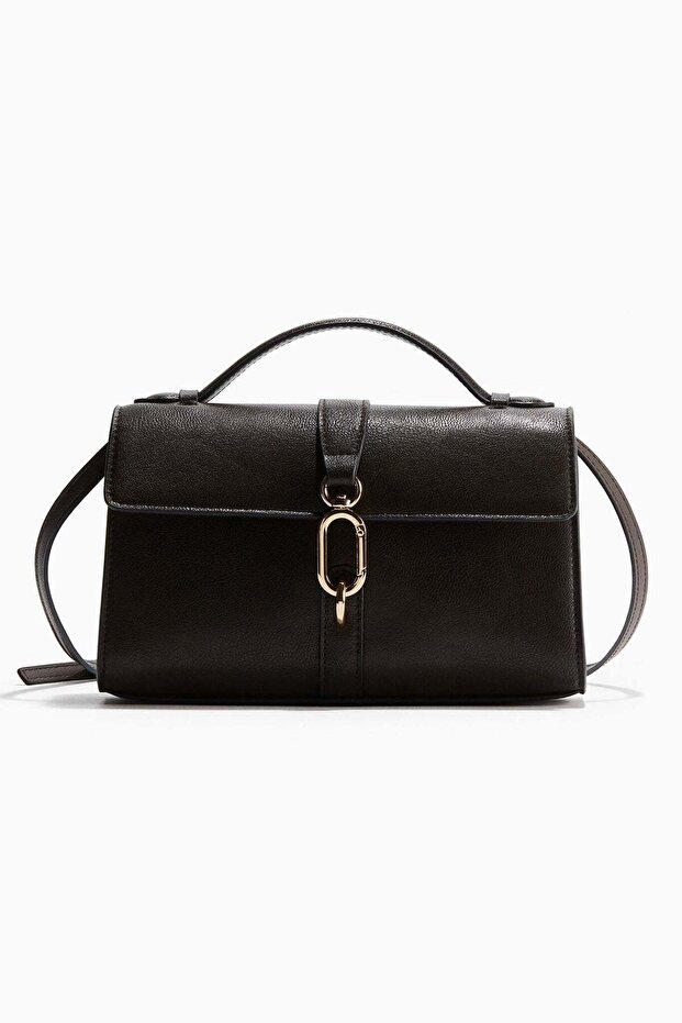 Napped crossbody bag