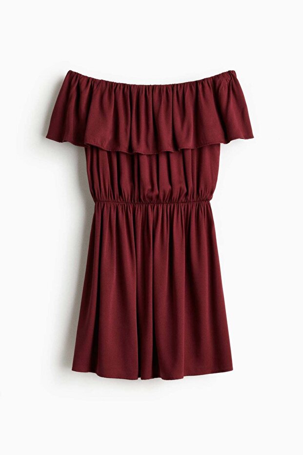 Off-the-shoulder dress
