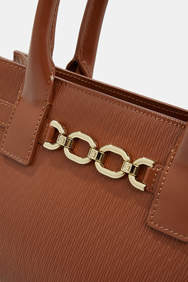 TABA MONOGRAM DERİ ÇANTA - 5