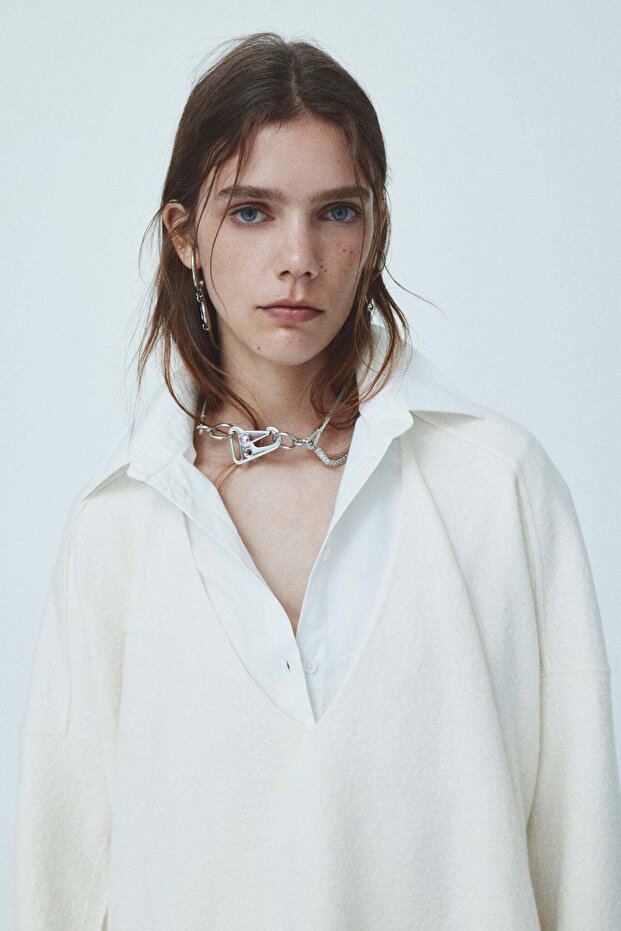 سترة صوفية قصة فضفاضة - 2