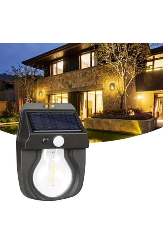 Solar Wall Lamp CL-118 — Wireless Dusk-to-Dawn Motion Sensor LED Wall Light