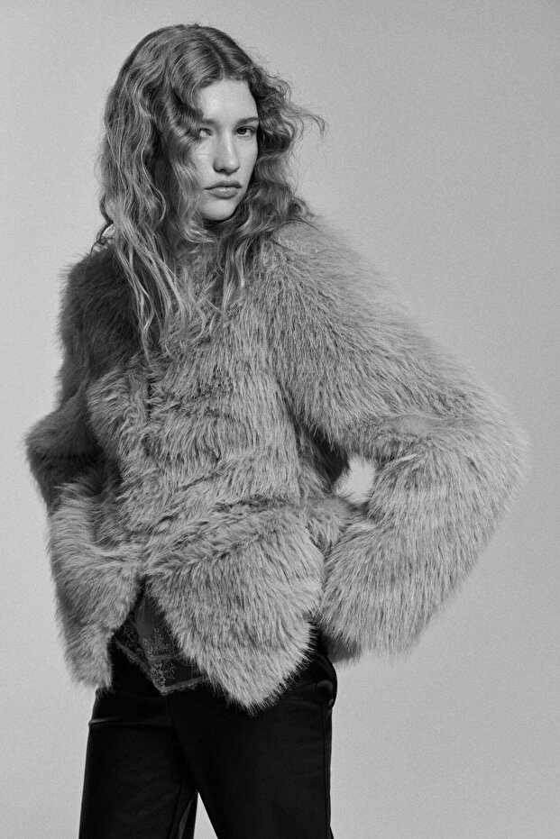 Puff-sleeved jacket - 4