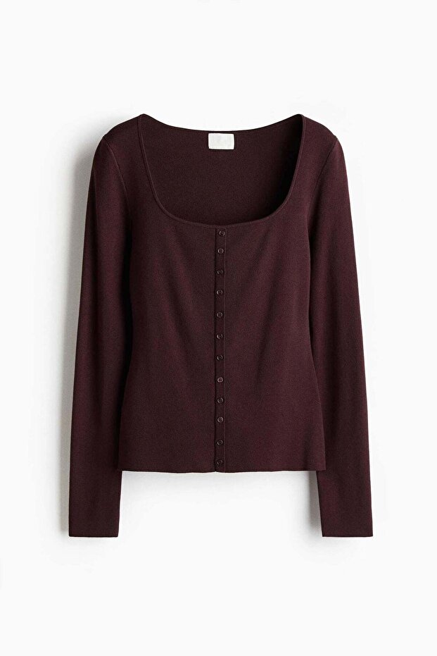 بلوزة برقبة مربعة - 3