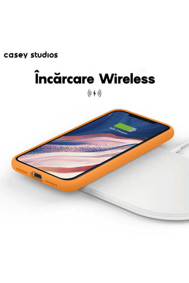 iPhone 11 Silicone Case, with Microfiber, Slim, Protective, Raised Edges, Nectarines - 5