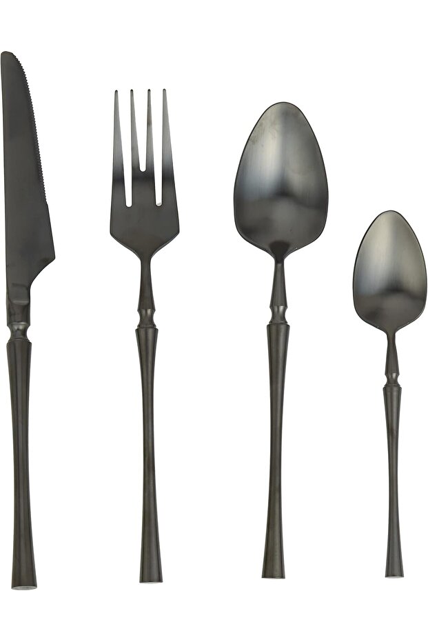 24-PIECE FLATWARE CUTLERY SET FOR 6 PEOPLE