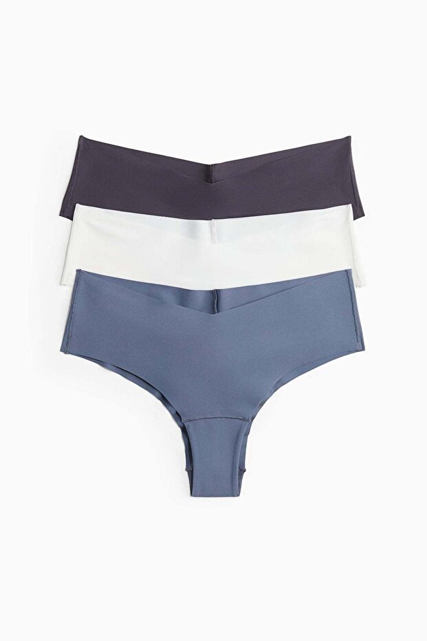 3-pack invisible hipster briefs