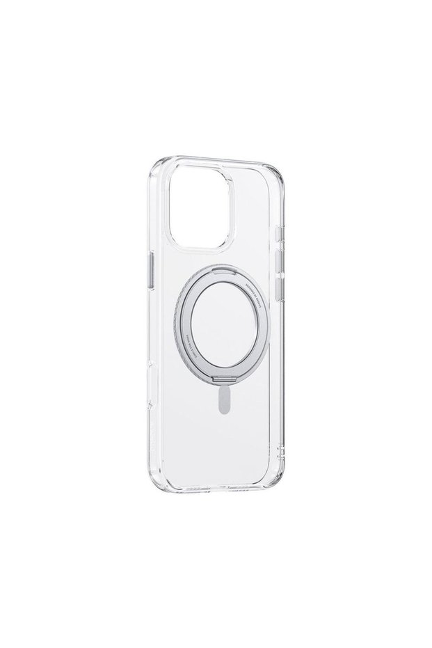 Ip 16 Pro Max Skyring Series 360 Magnetic Phone Case - Transparent